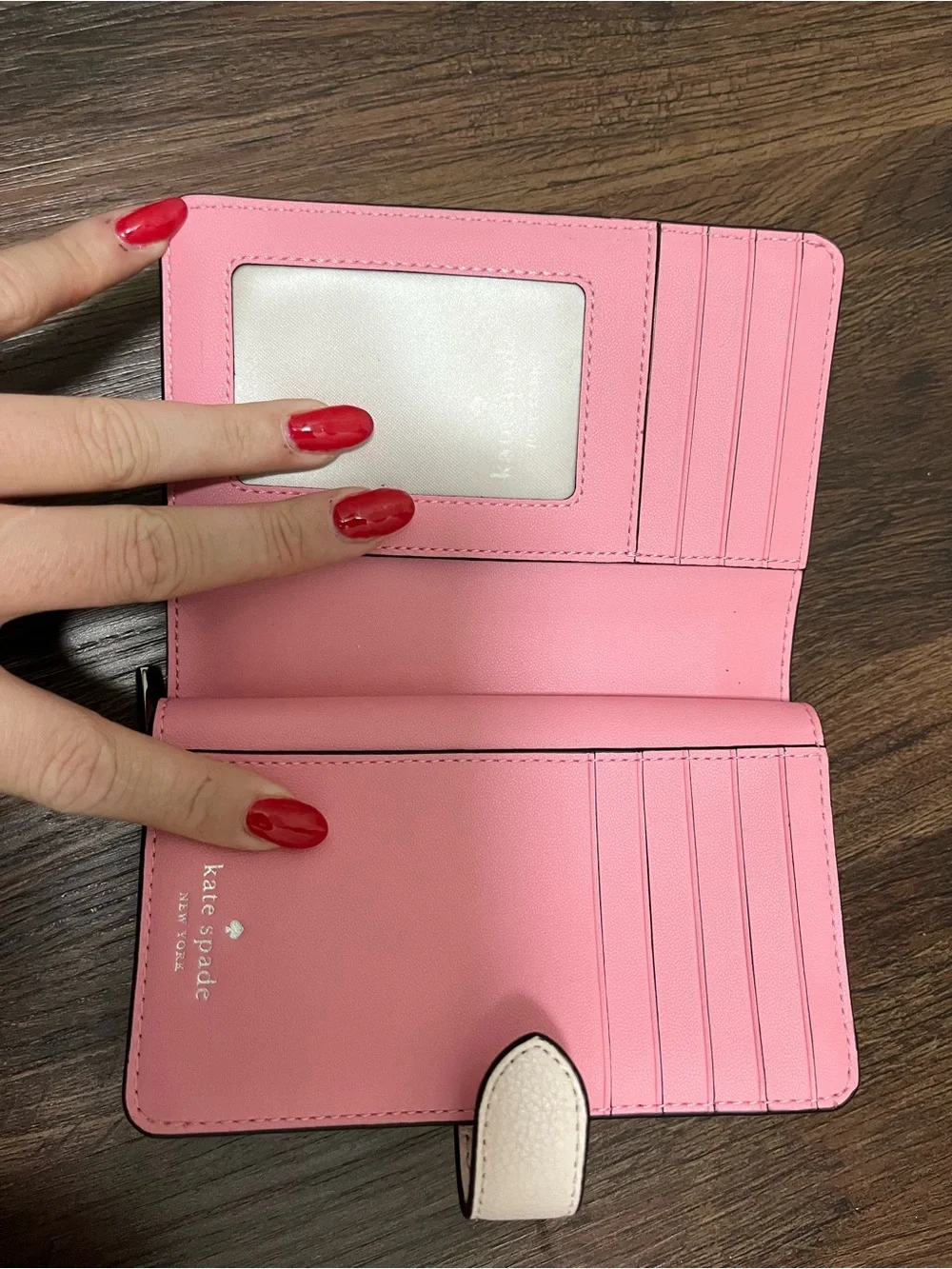 kate spade Cream Pebbled Leather Tablet Folio Case with Tab Closure